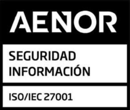 Logo AENOR Seguridad Información